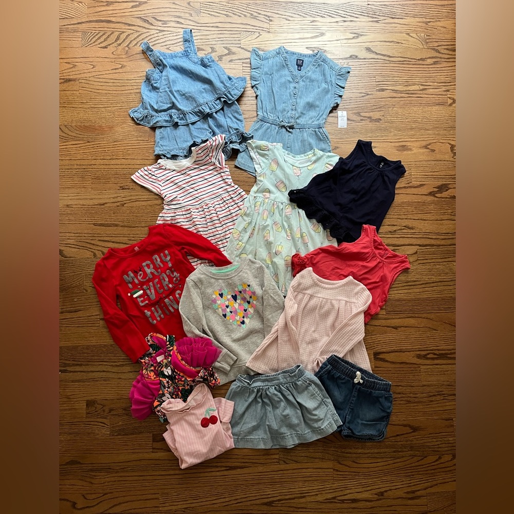 Girls 4T GAP and Cat and Jack lot - some NWT and excellent condition!